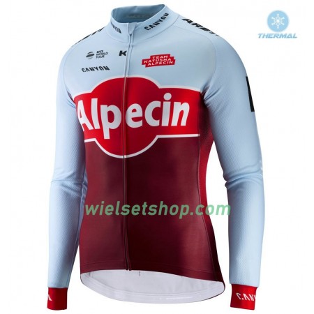 Wielershirt 2018 Team Katusha Alpecin N001 Winter Thermal Fleece